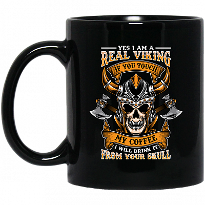 11 oz. Black Mug