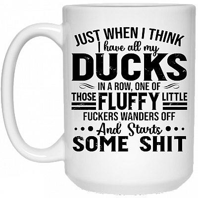 15 oz. White Mug