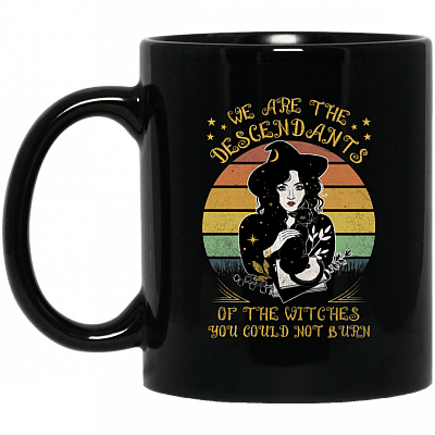 11 oz. Black Mug