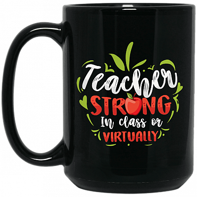 15 oz. Black Mug