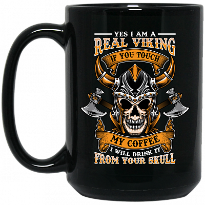 15 oz. Black Mug