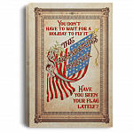 Stars And Stripes Forever American Flag Framed Canvas Prints - Unframed Poster - Patriotic Flag Canvas Art, White, 0.75'' Framed Canvas Stars And Stripes Forever American Flag Framed Canvas Prints - Unframed Poster - Patriotic Flag Canvas Art, White, 0.75'' Framed Canvas