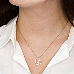 Forever Love Heart Silver 3