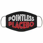 Pointless Placebo Washable Reusable Printed Cloth Face Mask Cover, Black, Cloth Face Cover Pointless Placebo Washable Reusable Printed Cloth Face Mask Cover, Black, Cloth Face Cover