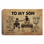 To My Biker Son Wherever Your Journey in Life May Take You Framed Canvas Prints - Unframed Poster, White, 0.75'' Framed Canvas To My Biker Son Wherever Your Journey in Life May Take You Framed Canvas Prints - Unframed Poster, White, 0.75'' Framed Canvas