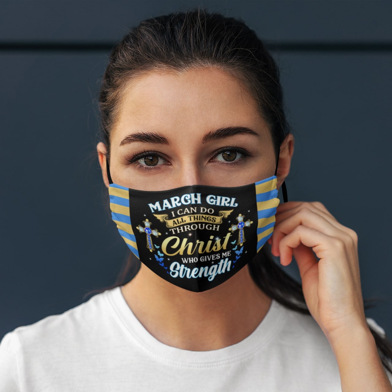 March christ mask mk