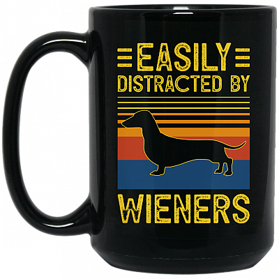 15 oz. Black Mug