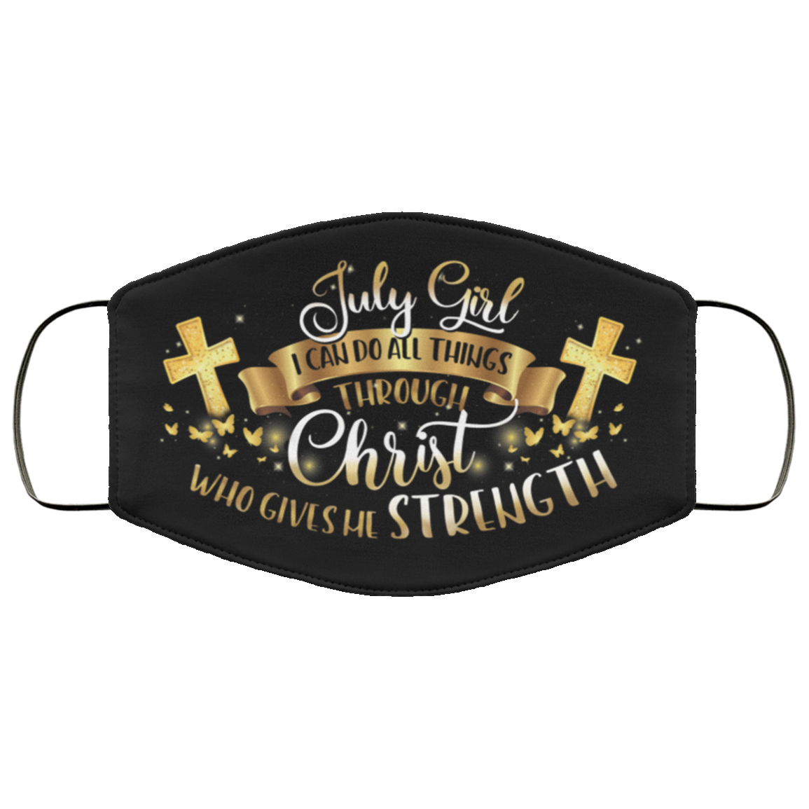 July Girl I Can Do All Things Through Christ Washable Reusable Custom Printed Cloth Face Mask Cover, Black, Cloth Face Cover July Girl I Can Do All Things Through Christ Washable Reusable Custom Printed Cloth Face Mask Cover, Black, Cloth Face Cover