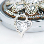 Forever Love Heart Silver 5