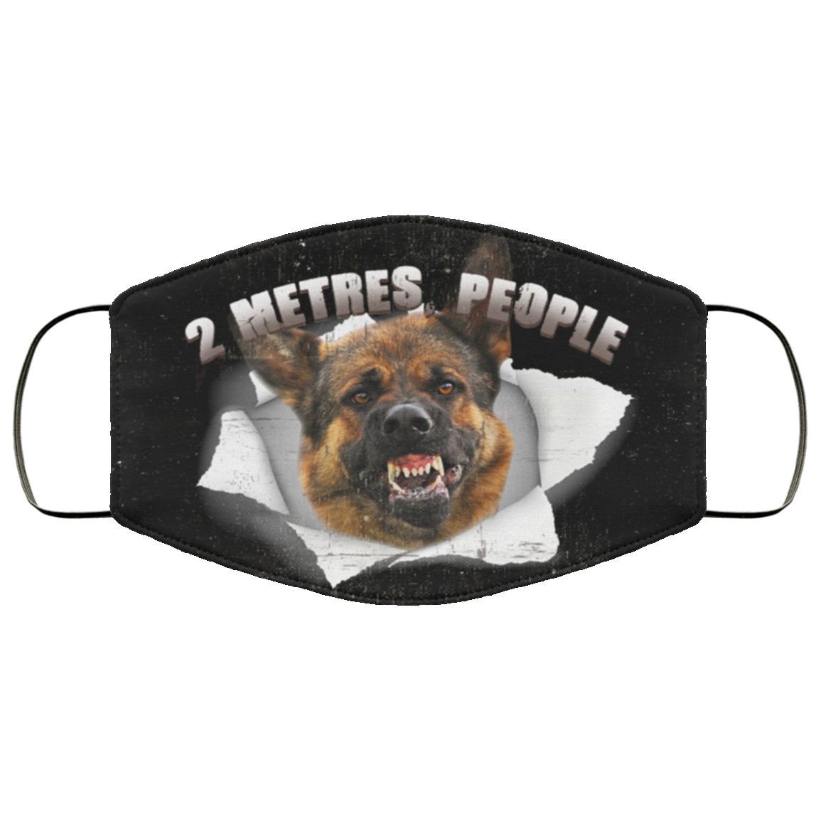 2 Metres People Funny German Shepherd Washable Reusable Custom - Printed Cloth Face Mask Cover, Black, Cloth Face Cover 2 Metres People Funny German Shepherd Washable Reusable Custom - Printed Cloth Face Mask Cover, Black, Cloth Face Cover