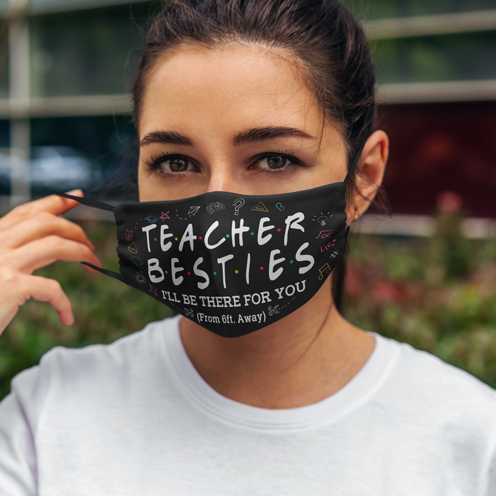 5Th. Teacher Besties mask mk