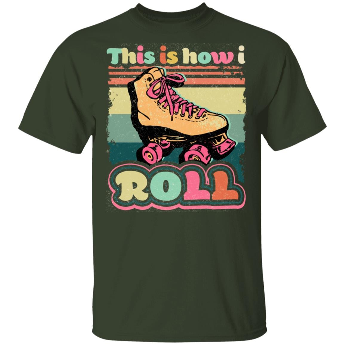 Retro Roller Skate Shirt | 70s This Is How I Roll Vintage