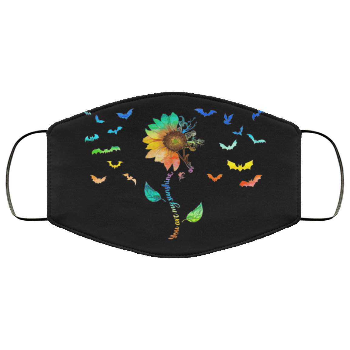 You Are My Sunshine Skellington Washable Reusable Custom Printed Cloth Face Mask Cover - Nightmare Before Christmas Face Mask, Black, Cloth Face Cover You Are My Sunshine Skellington Washable Reusable Custom Printed Cloth Face Mask Cover - Nightmare Before Christmas Face Mask, Black, Cloth Face Cover