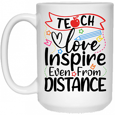 15 oz. White Mug