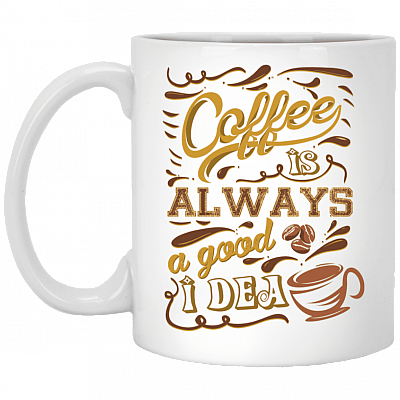 11 oz. White Mug
