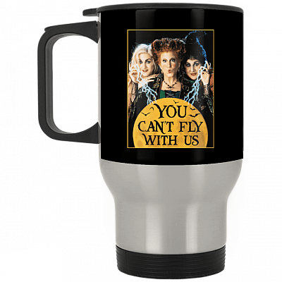 14 oz. Silver Travel Mug