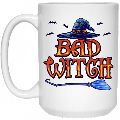 15 oz. White Mug
