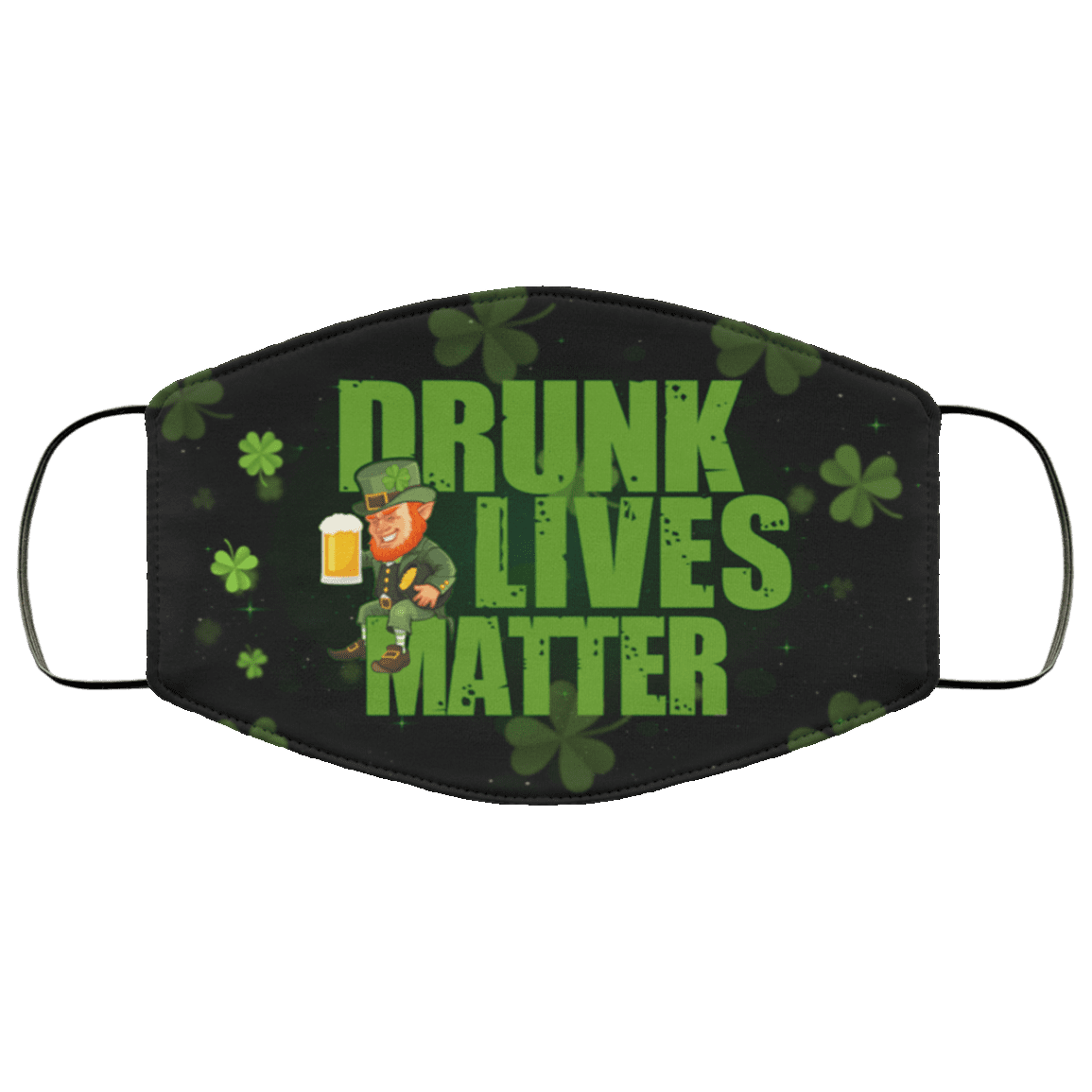 Drunk Lives Matter Funny Leprechaun Drinking Beer Washable Reusable Custom - Printed Cloth Face Mask Cover, Black, Cloth Face Cover Drunk Lives Matter Funny Leprechaun Drinking Beer Washable Reusable Custom - Printed Cloth Face Mask Cover, Black, Cloth Face Cover