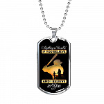 Baseball Dog Tag Anything Is Possible If You Believe and I Believe in You Dog Tag Pendant Necklace - Dog Tag (Silver) Baseball Dog Tag Anything Is Possible If You Believe and I Believe in You Dog Tag Pendant Necklace - Dog Tag (Silver)