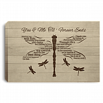 Dragonfly Meeting You Was Fate Becoming Your Friend In Memorial Framed Canvas - Unframed Poster, White, 0.75'' Framed Canvas Dragonfly Meeting You Was Fate Becoming Your Friend In Memorial Framed Canvas - Unframed Poster, White, 0.75'' Framed Canvas