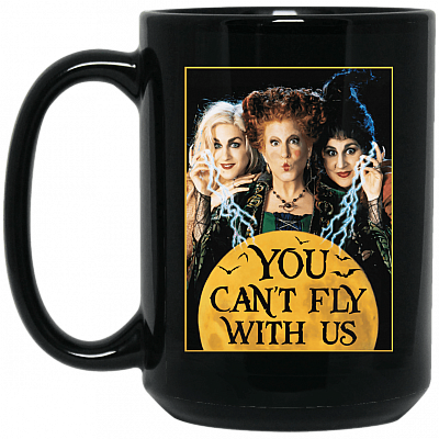 15 oz. Black Mug