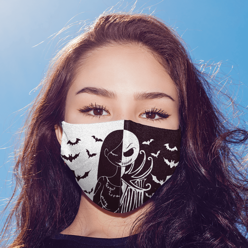 31TR. Skellington face mask -mk