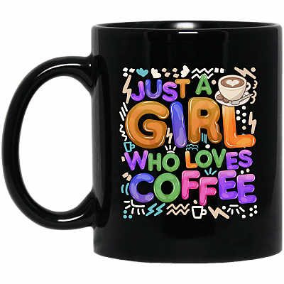 11 oz. Black Mug