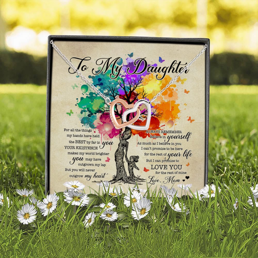 2P. For the thing message card(7) Interlocking Hearts Necklace 2