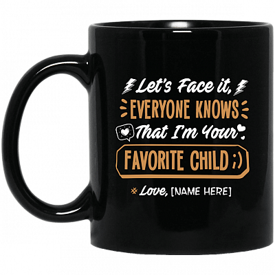 11 oz. Black Mug