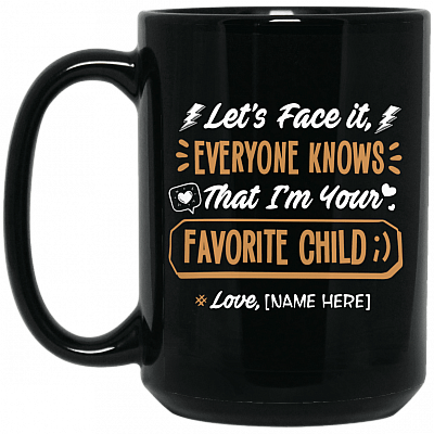 15 oz. Black Mug