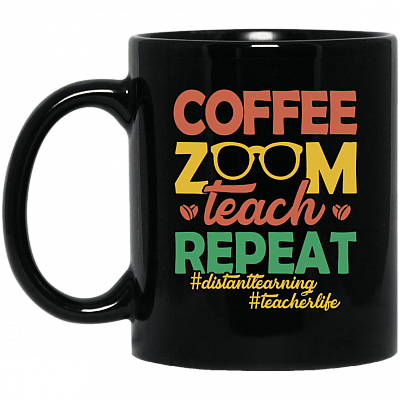 11 oz. Black Mug