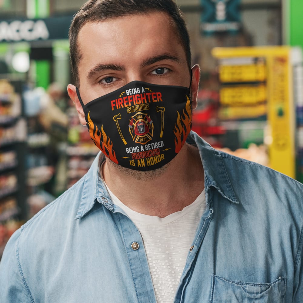 8H. Being A Firefighter mask mk