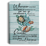 Turtle Whenever You Find Yourself Doubting How Far You Can Go Framed Canvas Prints - Unframed Poster, White, 0.75'' Framed Canvas Turtle Whenever You Find Yourself Doubting How Far You Can Go Framed Canvas Prints - Unframed Poster, White, 0.75'' Framed Canvas