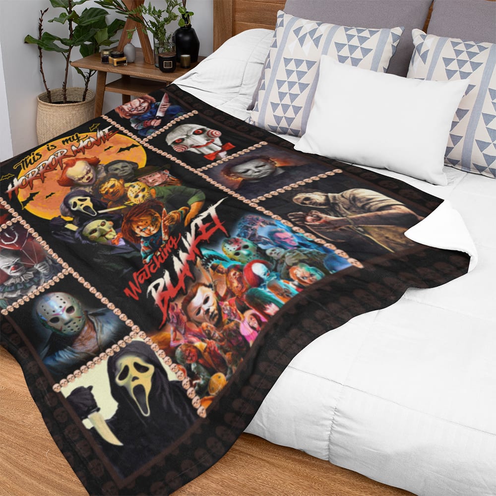 9 HG ưu tiên. Horror Movie Watching Blanket(13) mk 1