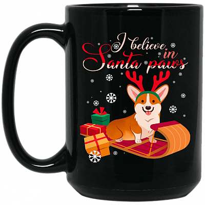 15 oz. Black Mug
