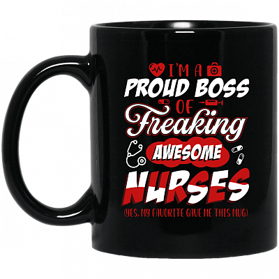 11 oz. Black Mug