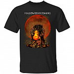 Halloween Is Coming Shirt - Horror Movie Shirt - Jack Skellington Shirt - Halloween Costume, Black, Unisex T-Shirt