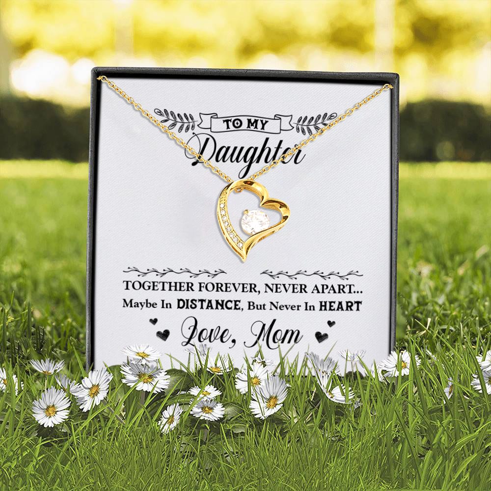 6O. Together Forever Card Mom2 Forever Love Necklace (Gold) 2