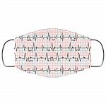 Cardiologist Surgery Doctor Washable Reusable Custom - Cloth Face Mask Cover, White, Cloth Face Cover – Medium/Large