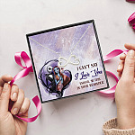 1HP. Love You Enough couple nightmare(3) Infinity Heart Necklace (Silver) 5