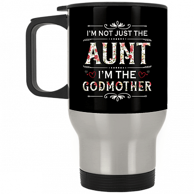 14 oz. Silver Travel Mug