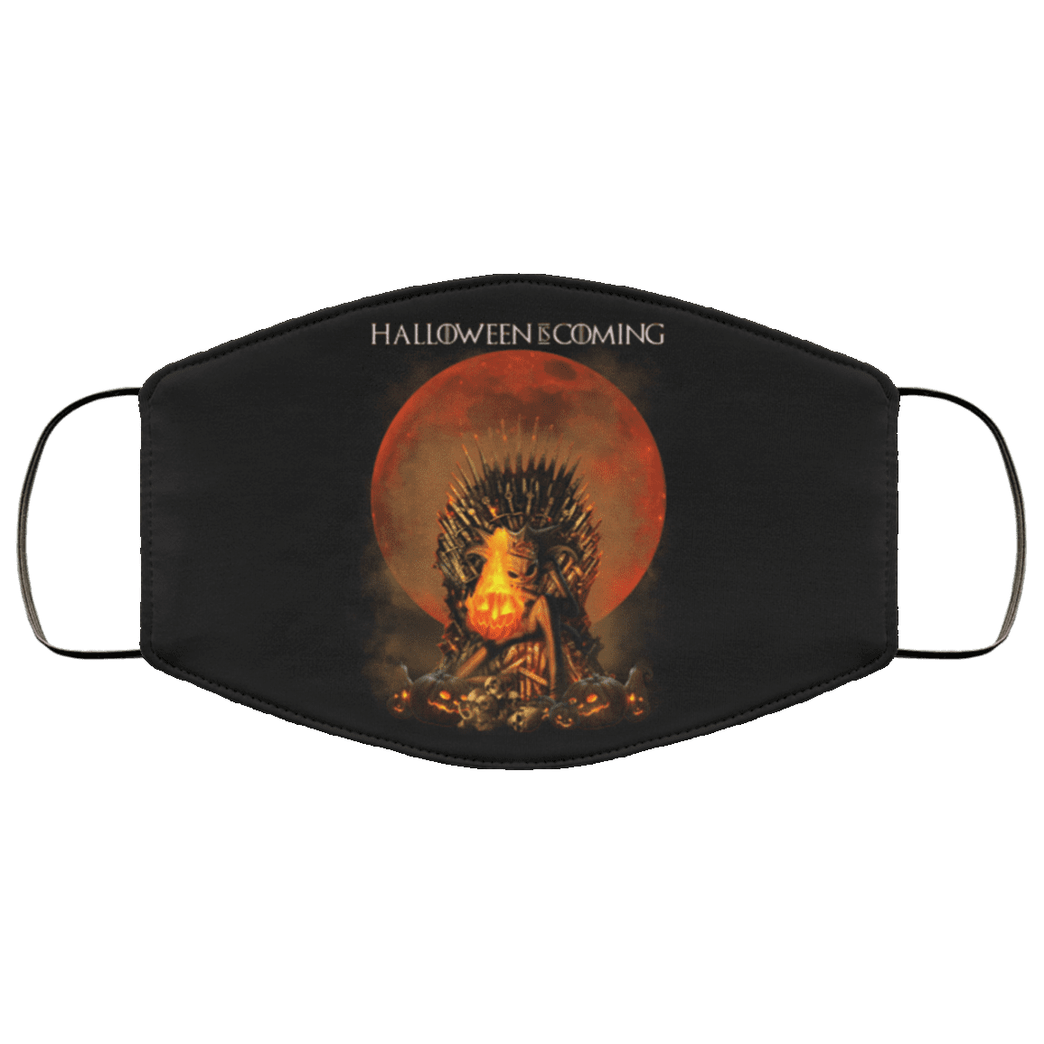 Halloween Is Coming Washable Reusable Custom Printed Cloth Face Mask Cover - Halloween Jack Skellington Face Mask, Black, fma-medium-large-face-mask Halloween Is Coming Washable Reusable Custom Printed Cloth Face Mask Cover - Halloween Jack Skellington Face Mask, Black, fma-medium-large-face-mask