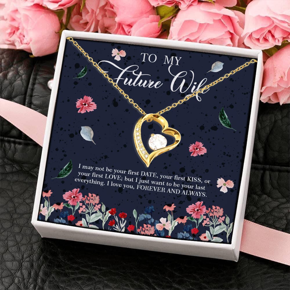 5O.Future Wife First Date(4) Forever Love Necklace (Gold) 4