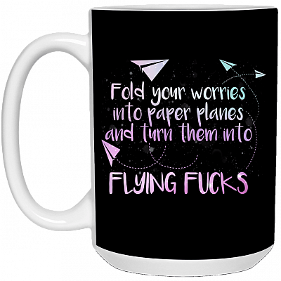15 oz. White Mug