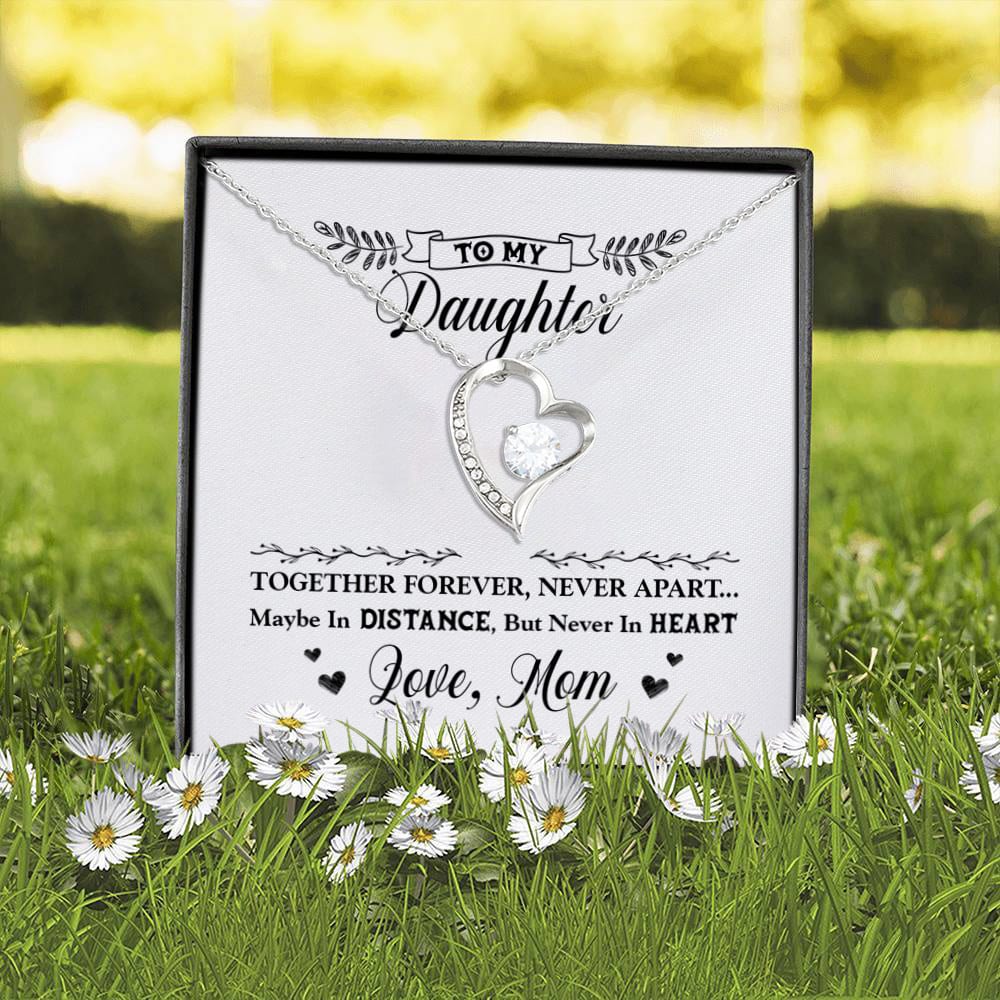 6O. Together Forever Card Mom2 Forever Love Necklace (Silver) 2
