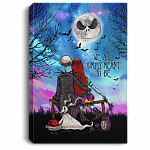 We Are Simply Meant To Be Gallery Wrapped Framed Canvas Prints - Unframed Poster - Jack Skelling-ton Wall Art, White, 0.75'' Framed Canvas We Are Simply Meant To Be Gallery Wrapped Framed Canvas Prints - Unframed Poster - Jack Skelling-ton Wall Art, White, 0.75'' Framed Canvas