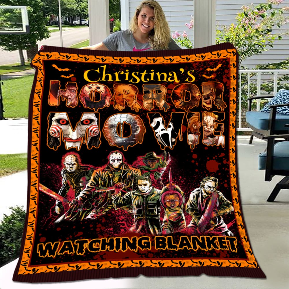 1VT. Horror Movie Watching Blanket-MK2