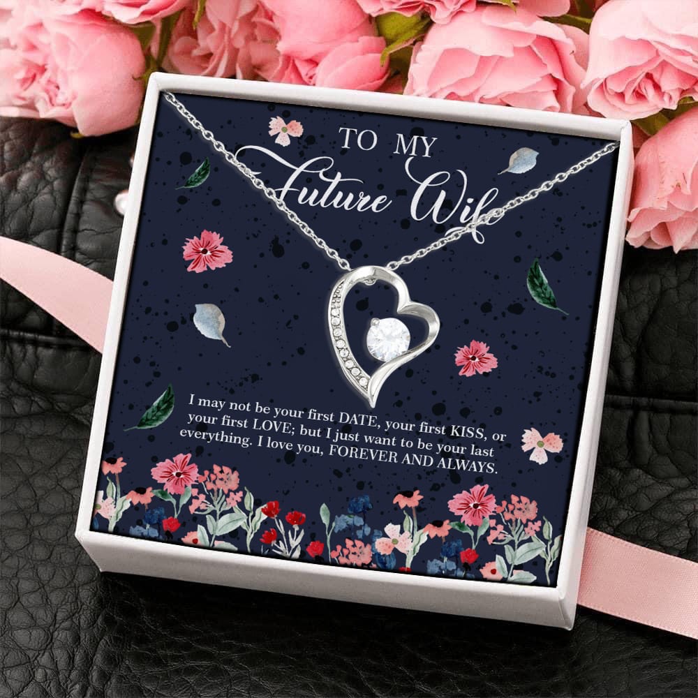 5O.Future Wife First Date(4) Forever Love Necklace (Silver) 4