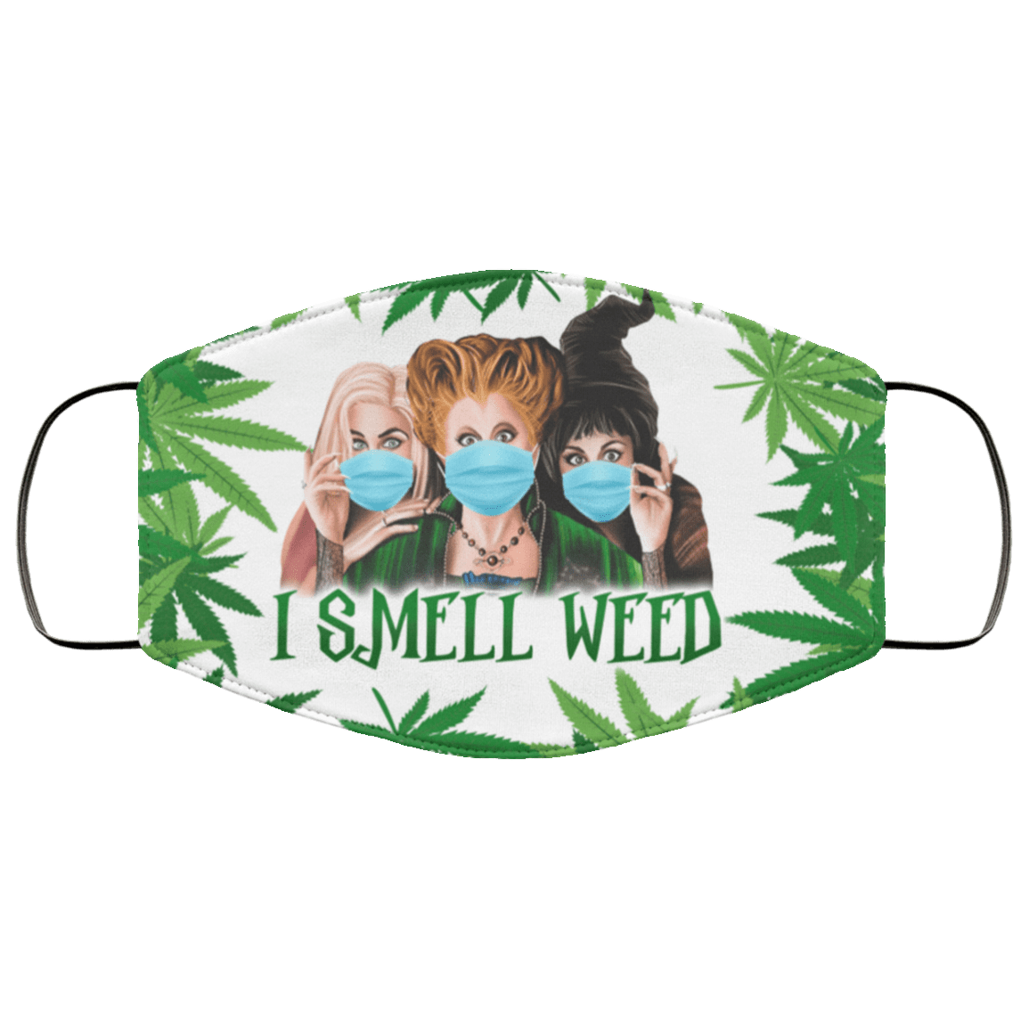 420 Hocus Pocus I Smell Weed Washable Reusable Custom - Printed Cloth Face Mask Cover, White, Cloth Face Cover – Medium/Large 420 Hocus Pocus I Smell Weed Washable Reusable Custom - Printed Cloth Face Mask Cover, White, Cloth Face Cover – Medium/Large