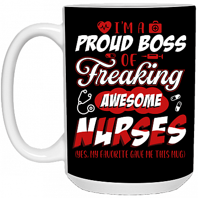 15 oz. White Mug